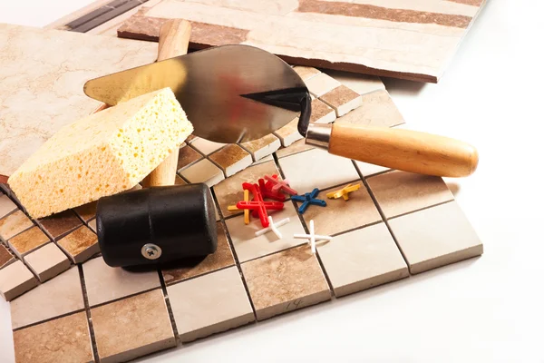 To work tiler — Stock Photo, Image