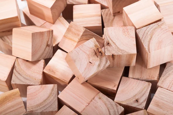 Wooden cubes — Stock Photo, Image