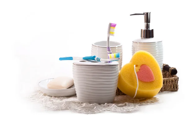 Conjunto para higiene pessoal — Fotografia de Stock