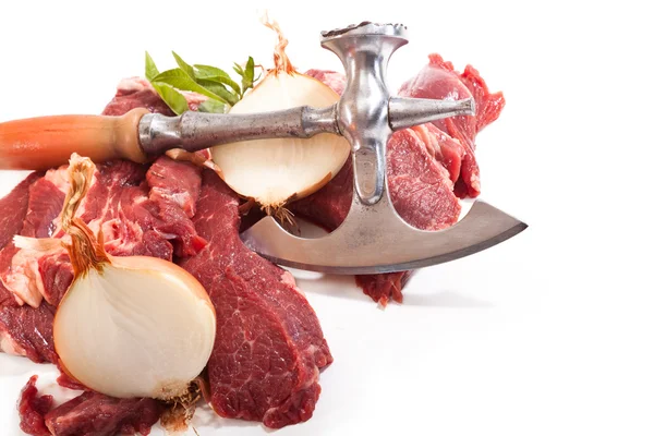 Cocinar carne — Foto de Stock