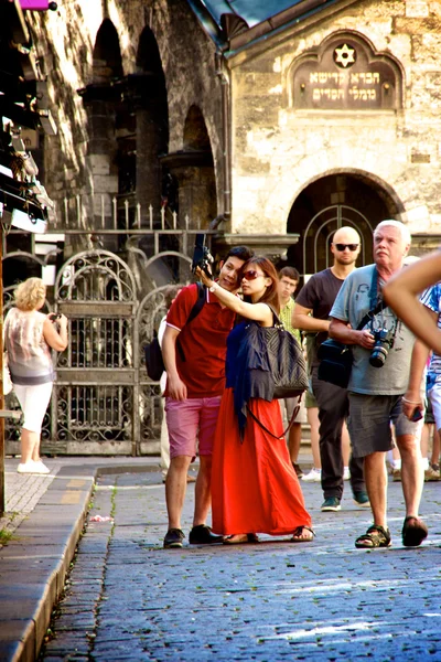 El amor en Josefov Fotos de stock libres de derechos