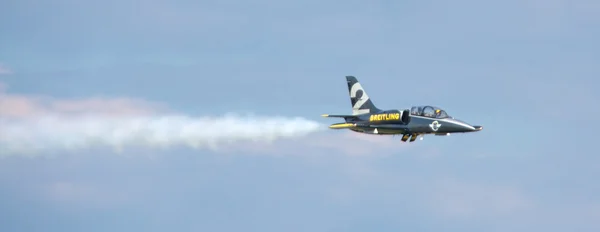 Breitling Jet Team on CIAF — Stock Photo, Image