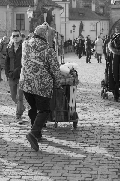 On the Charles Bridge — Stock Photo, Image