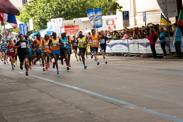 Maratón de Praga 2014 — Foto de Stock