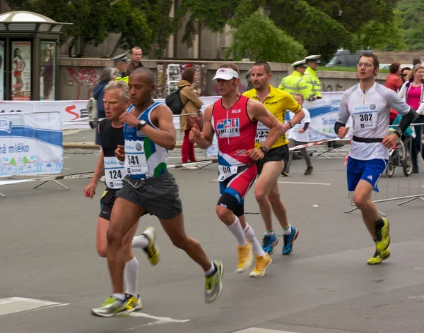 Marathon van Praag 2014 — Stockfoto