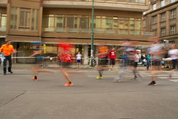 Maratona di Praga 2014 — Foto Stock