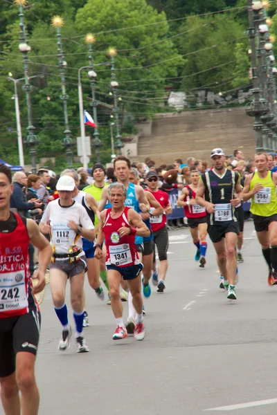 Prag maraton 2014 — Stok fotoğraf