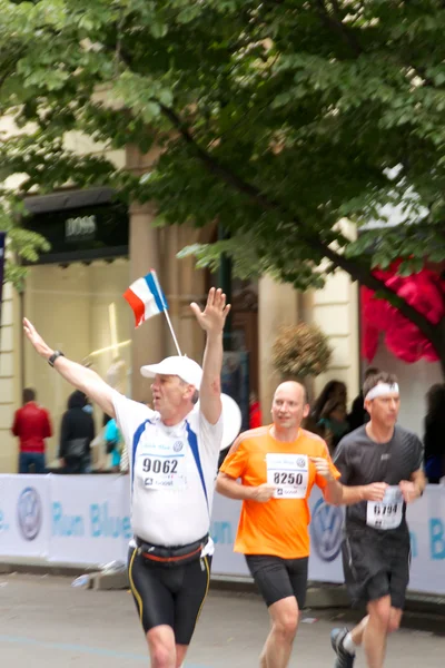Marathon van Praag 2014 — Stockfoto