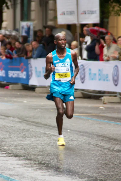 Marathon van Praag 2014 — Stockfoto