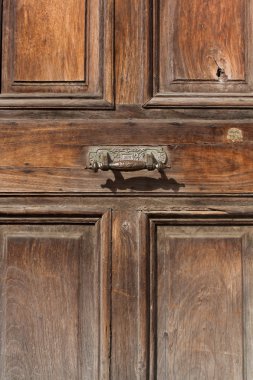 Vintage kapı kolu evi antigua Guatemala
