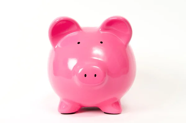 Piggy bank met euro — Stockfoto