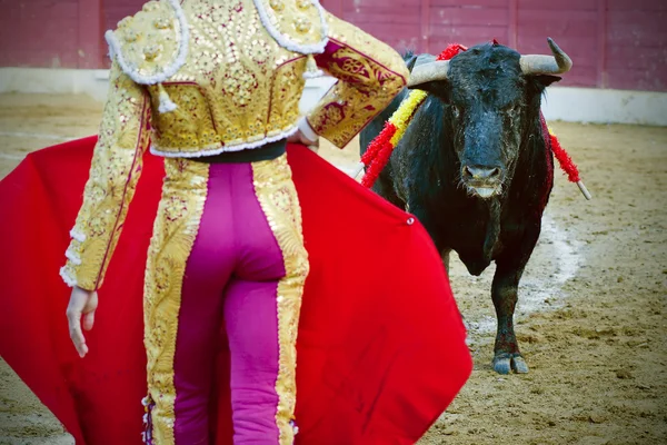 Peleas de toros. Fiesta española —  Fotos de Stock