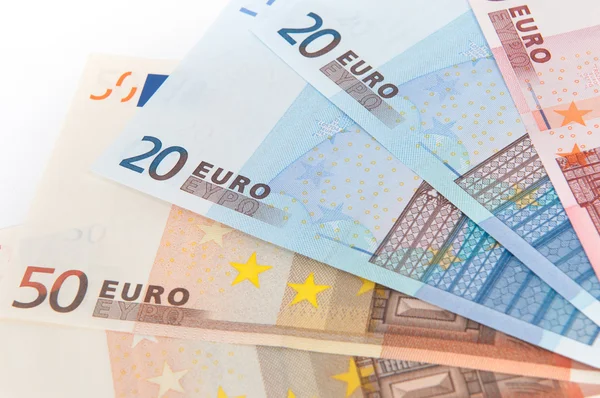 Euro banka notları — Stok fotoğraf