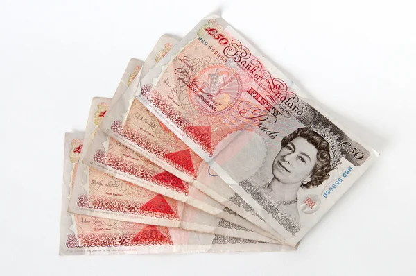 GBP bank notes — Stock Photo, Image