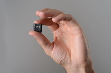 bilgisayar tuşu el yardım