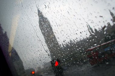 büyük ben Londra gördün yağmur altında