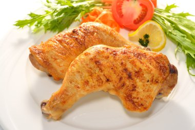 Grilled chicken clipart