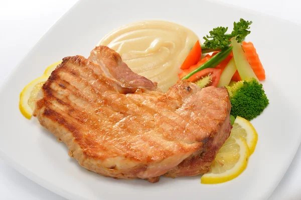 Pork steak — Stock Photo, Image