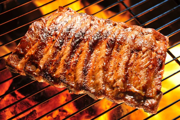 Carne de porco grelhada — Fotografia de Stock