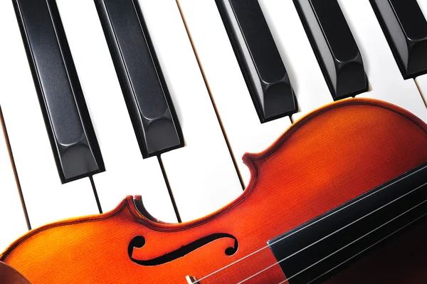 Violino e pianoforte — Foto Stock