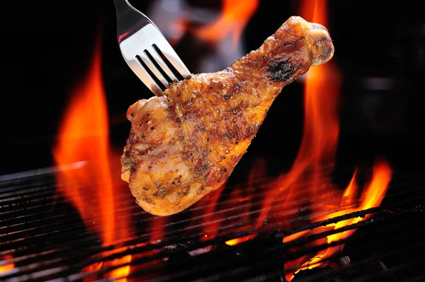 Grillad kyckling — Stockfoto