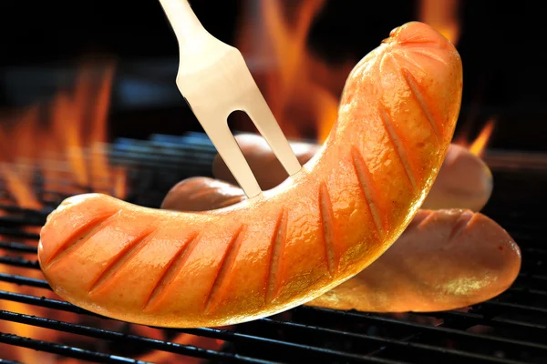 Bratwurst vom Grill — Stockfoto