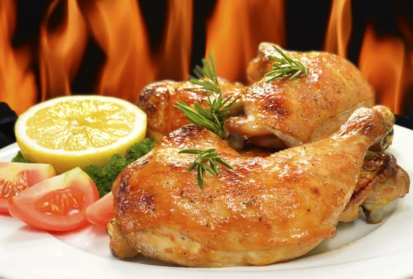 Hühnchen vom Grill — Stockfoto