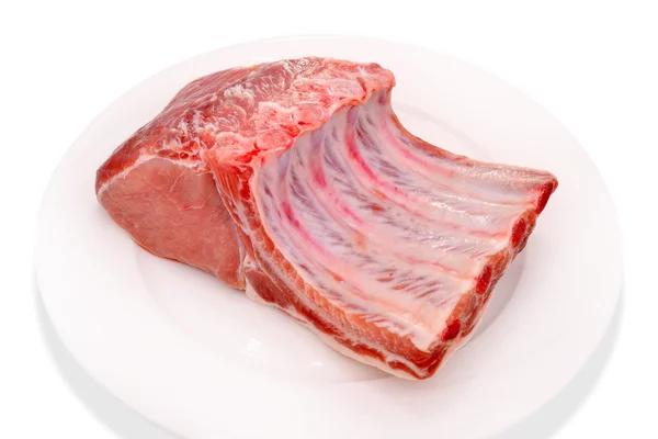 Rohes Schweinefleisch — Stockfoto