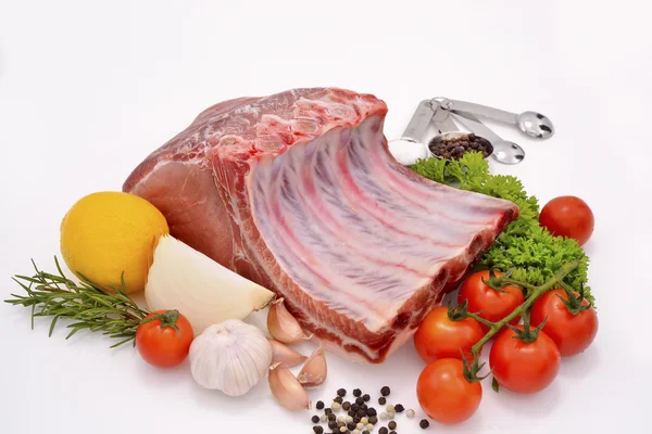 Rohes Schweinefleisch — Stockfoto