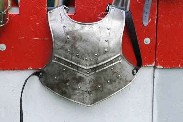 Ochrana těla středověkých rytířů — Stock fotografie