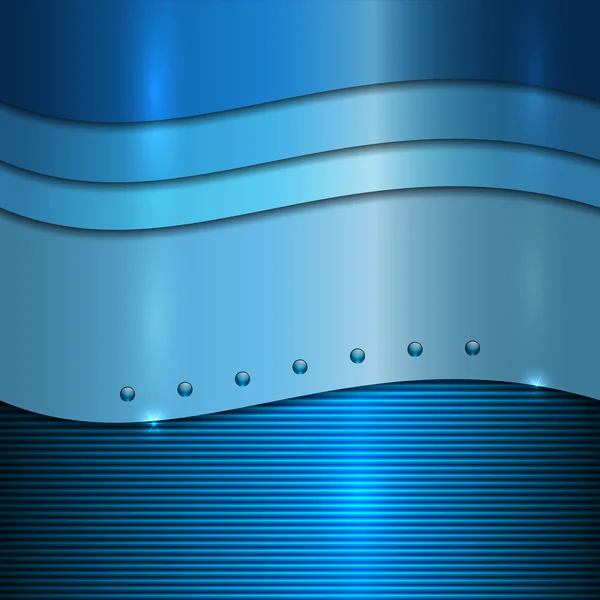 Vector mavi metal arka plan