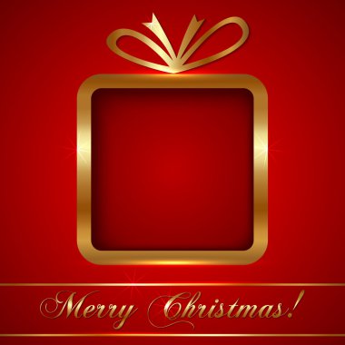 Noel tebrik kartı hediye