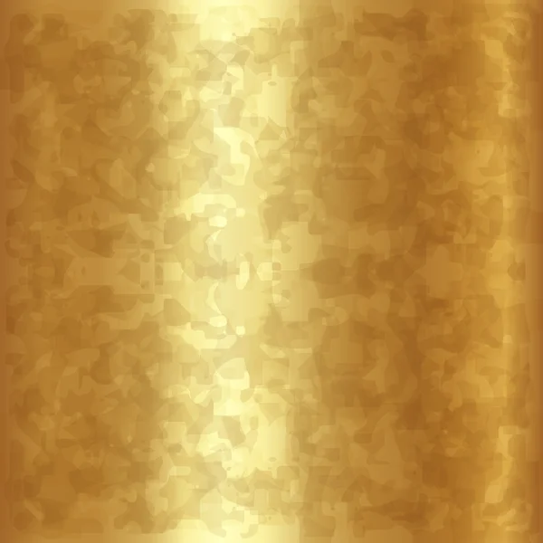 Vektor abstrakt guld metallic bakgrund — Stock vektor