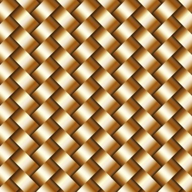 vektör soyut metalik wickerwork desen