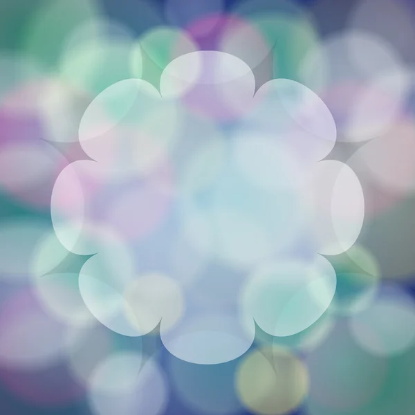 Fondo abstracto vectorial con efectos de luz bokeh — Vector de stock