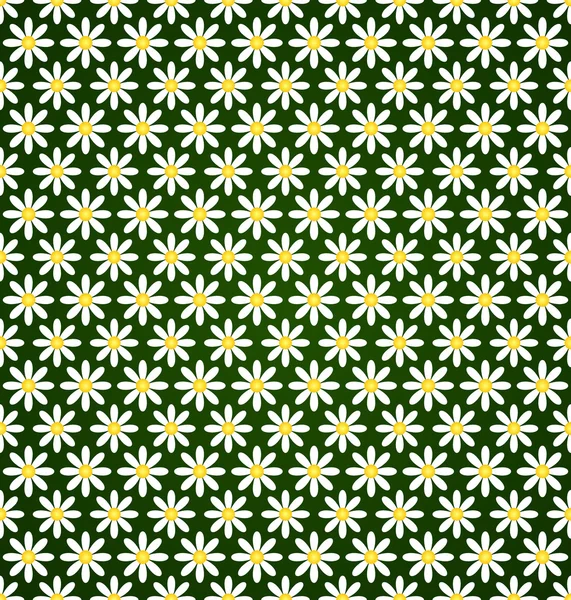 Vector abstracto patrón sin costura flor con ornamento étnico — Archivo Imágenes Vectoriales