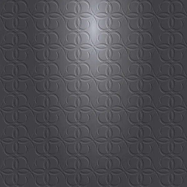 Fondo vectorial gris o negro con patrón y fuente de luz — Vector de stock