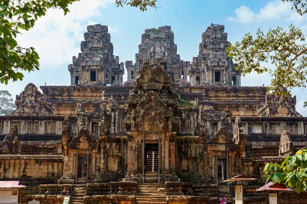 Kambodża Żniwiarz Siem Park Archeologiczny Angkor Keo Hinduska Świątynia — Zdjęcie stockowe