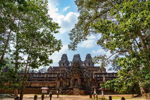 Kambodża Żniwiarz Siem Park Archeologiczny Angkor Keo Hinduska Świątynia — Zdjęcie stockowe