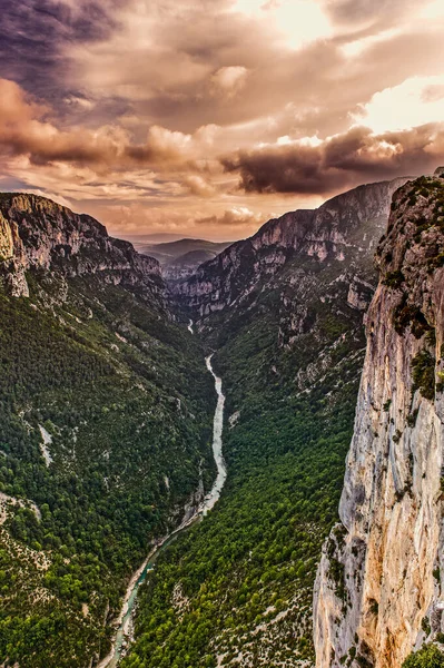 Ευρώπη Γαλλία Βαρ Περιφερειακό Φυσικό Πάρκο Του Βερντόν Φαράγγια Του — Φωτογραφία Αρχείου