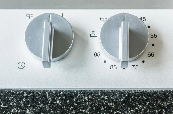 Oven temperatuur knop. — Stockfoto
