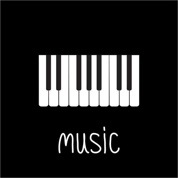 Piano Keys and colorful word Music. Stock Vector Image by ©worldofvector 31636903