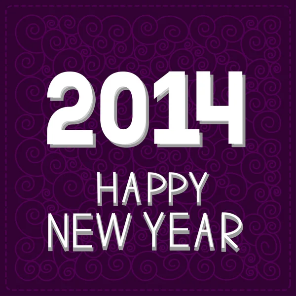 Bonne année 2014. — Image vectorielle