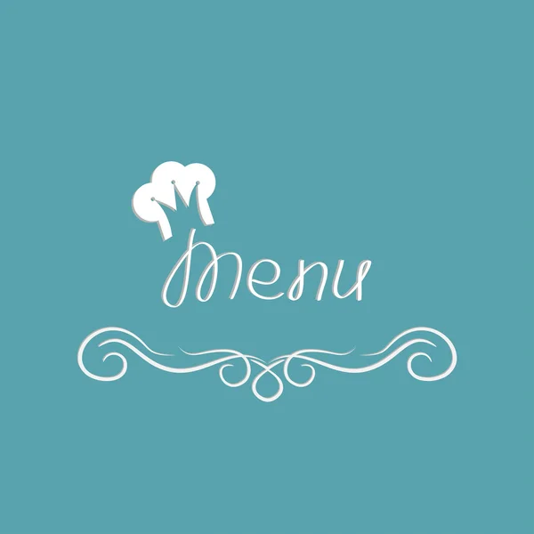 Design copertina menu — Vettoriale Stock