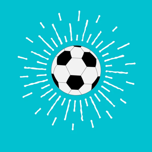 Football soccer ball — Stock Vector