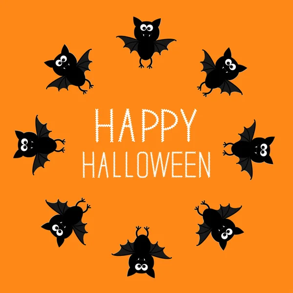 Happy Halloween Karte — Stockvektor