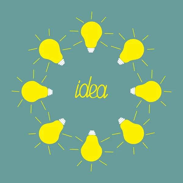 Idea Concetto — Vettoriale Stock