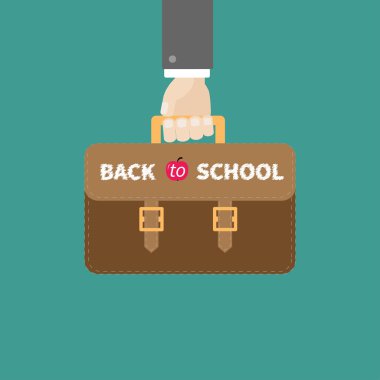 el çantanı tutarak