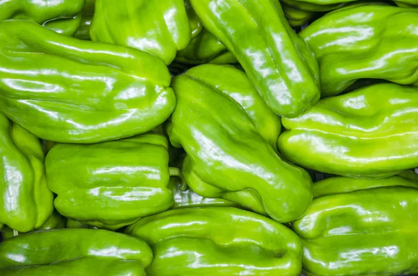 Groene paprika 's — Stockfoto