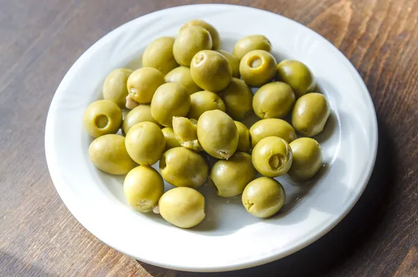 Cuenco de aceitunas — Foto de Stock